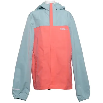 Regenjack (Blauw, Rood) van Jack Wolfskin Gerecycled polyester