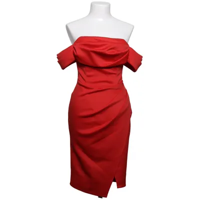 Cocktail dress (Red) from Miss Selfridge Petites Elastane, Polyester