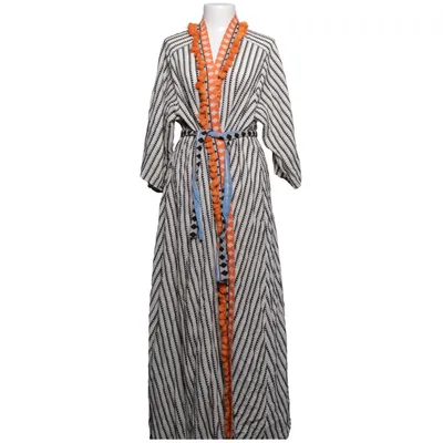 Yukata (White, Black, Orange) from Devotion Cotton