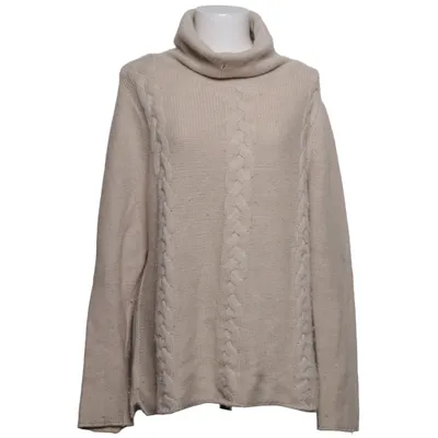 Turtleneck (Beige) from Nice Connection Cashmere, Wool