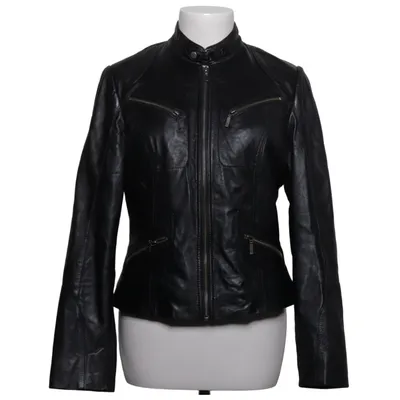 Veste en cuir (Noir) de Saki Collection Cuir, Polyester