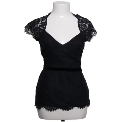 Top (Zwart) van Valerie Katoen, Polyamide, Viscose