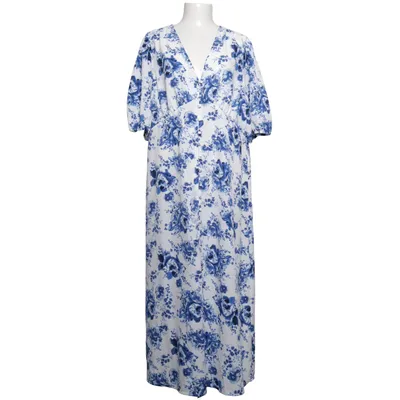 Robe longue (Bleu, Blanc) de KappAhl Polyester