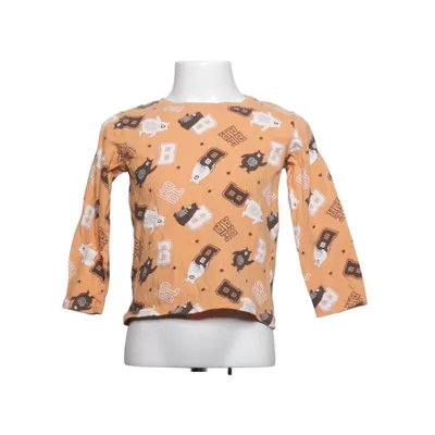 T-shirt à manches longues (Orange, Multicolore) de Koko by Koko Coton