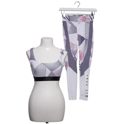 Ensemble de vêtements de sport (Blanc, Gris, Rose) de MLY Sports Élasthane, Polyester