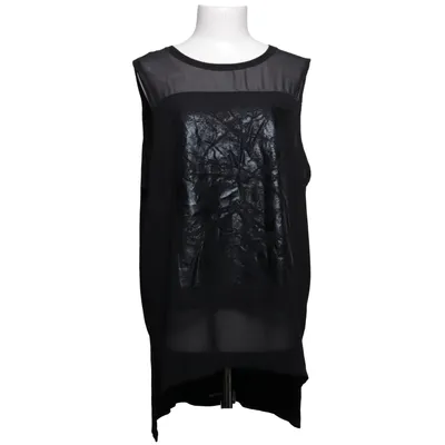 Top (Zwart) van Raoul Elastaan, Polyester, Viscose