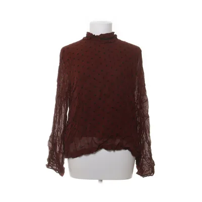 Blouse (Rood, Zwart) van Ganni Viscose
