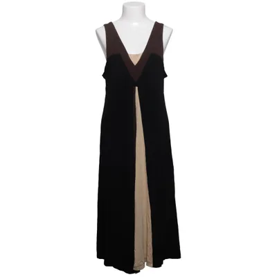 Klänning (Svart, Brun, Beige) från Merrytime Elastan, Viskos