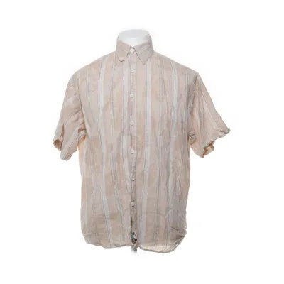 Short sleeve shirt (Beige, Multicolored) from Global Agency Cotton