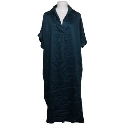 Jurk (Blauw) van Caliente Viscose