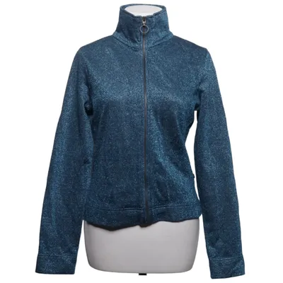 Cardigan (Blue) from Connect Cotton, Metallic fiber, Polyester, Viscose
