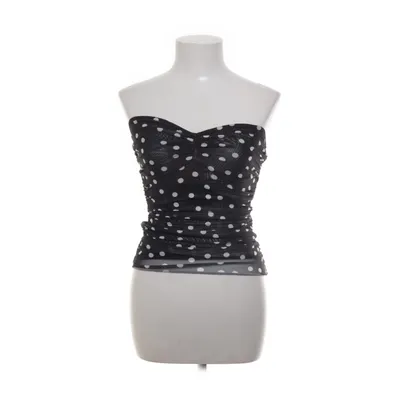 Tubtopp (Svart, Vit) från Shein Elastan, Polyamid, Polyester