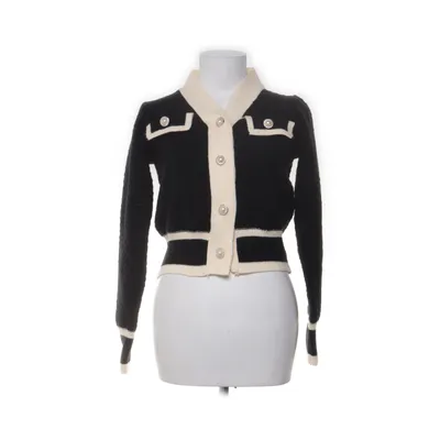 Cardigan (Zwart, Beige) van Dazy Acryl, Polyamide, Polyester