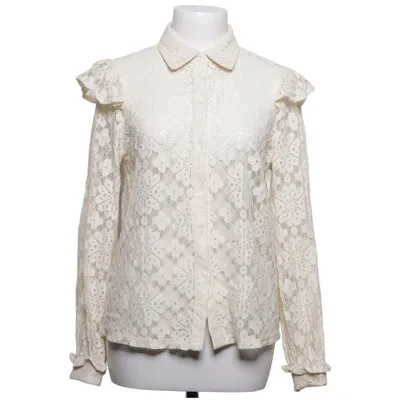 Blouse (Beige) from VILA Cotton, Polyamide