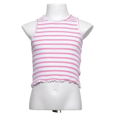 Tanktop (Roze, Wit) van Dopo Dopo Girls Katoen, Elastaan