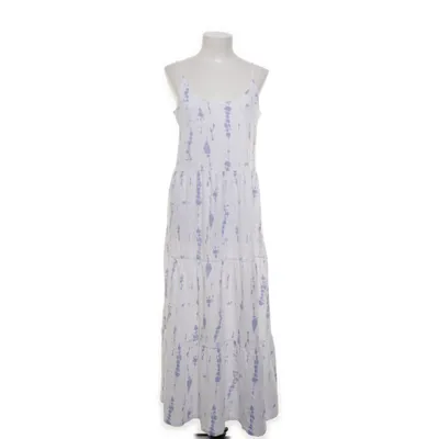 Långklänning (Vit, Lila) från Easy Wear Bomull