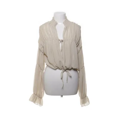 Bluse (Beige) fra Boohoo Polyester