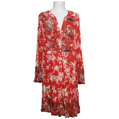 Dress (Red, Beige) from Bodyflirt Viscose
