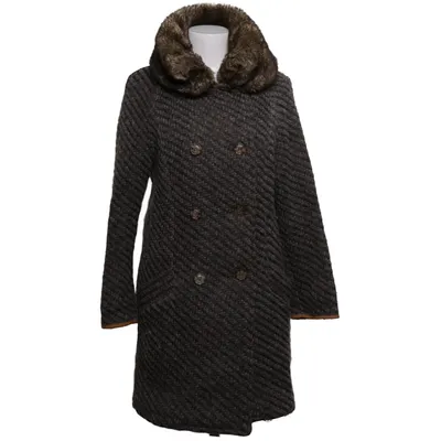 Mantel (Grau, Braun) von Zara Knitwear