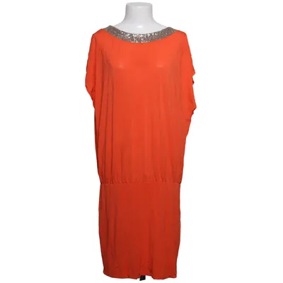 Jurk (Rood) van Miss Miss Elastaan, Polyester, Viscose