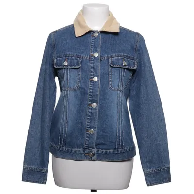 Denimjakke (Blå, Beige) fra Giorgio Bomuld, Polyester