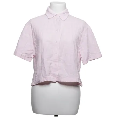 Kortärmad skjorta (Rosa) från Bershka Bomull