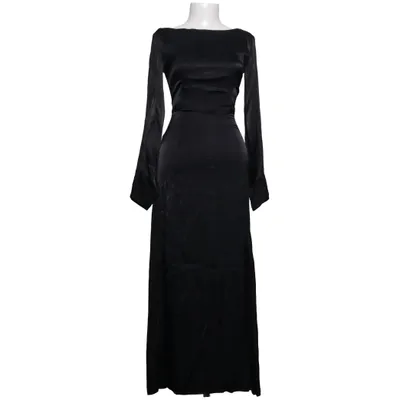 Maxikjole (Sort) fra Visual Clothing Project Viscose