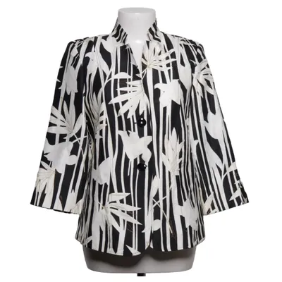 Blazer (Noir, Blanc) de Hermann Lange Polyester