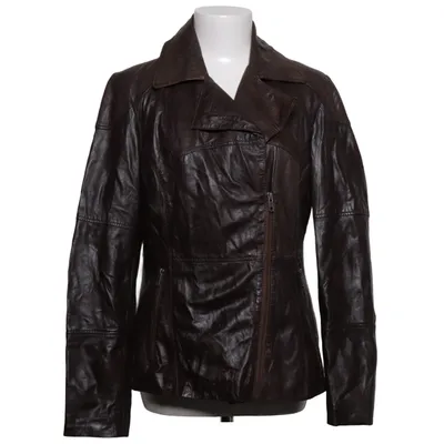 Bikerjacke (Braun) von Best Connections Leder, Polyester