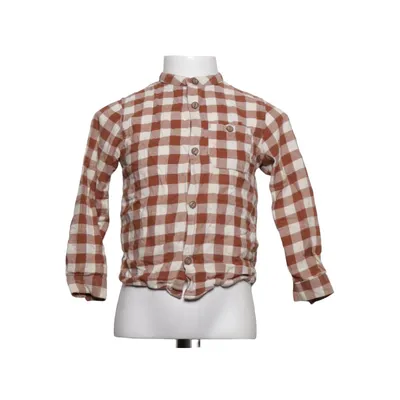 Flannel shirt (Brown, White) from Zara Baby Cotton