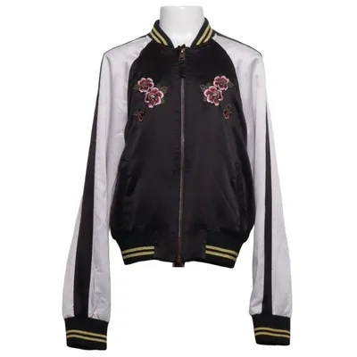 Bomberjakke (Sort, Hvid) fra Here + There by C&A Polyester