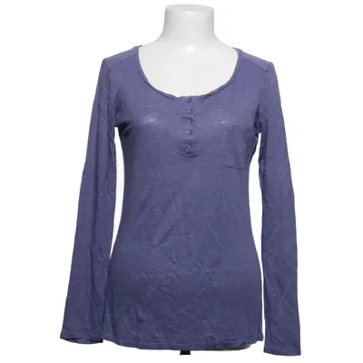 Henley shirt (Blauw) van Promod