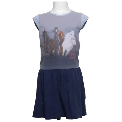 Dress (Blue, Gray) from Miss Melody Cotton, Elastane