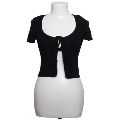 Wrap top (Black) from Garage Nylon, Viscose