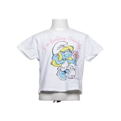 T-shirt (Wit, Meerkleurig) van The Smurfs Elastaan