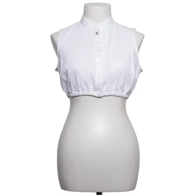Chemisier Dirndl (Blanc) de H. Moser Coton, Élasthane, Polyester