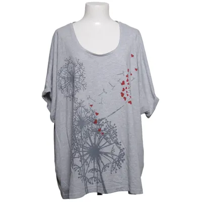 T-shirt (Gray, Red) from Angel of Style Cotton, Polyester