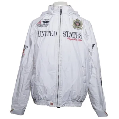 Jacka (Vit) från Geographical Norway Polyester