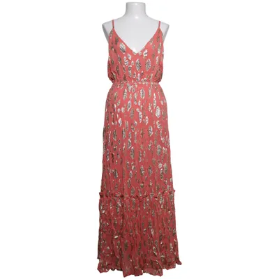 Maxikjole (Pink, Guld, Flerfarvet) fra Sundress Bomuld, Metallfiber, Viscose