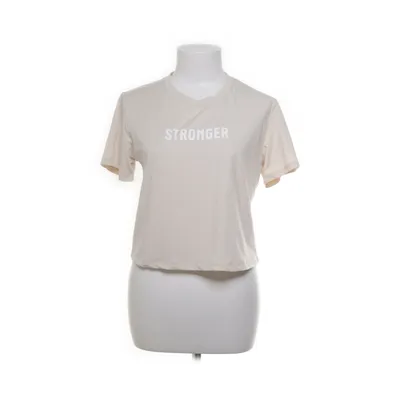 Träningstopp (Beige) från Stronger Elastan, Återvunnen polyester