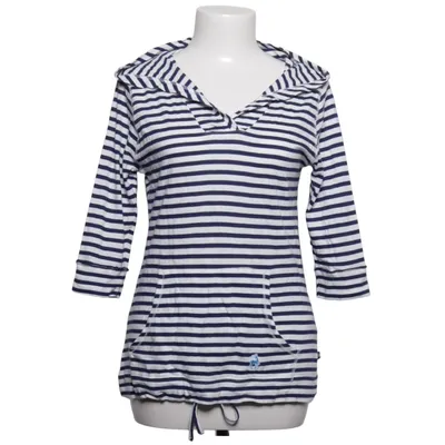 Kapuzenpullover (Blau, Weiß) von Alprausch Baumwolle