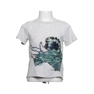 T-shirt (Grå, Flerfarvet) fra H&M Kids Bomuld, Polyester