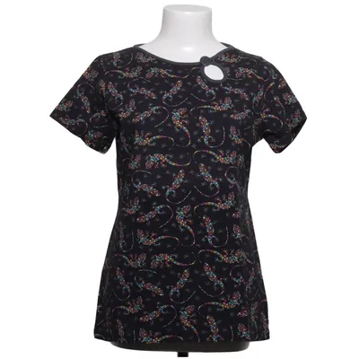 T-shirt (Zwart, Meerkleurig) van Babauba Katoen, Elastaan