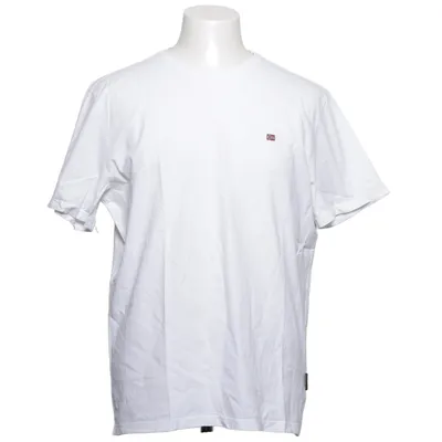 T-shirt (Blanc) de Napapijri Coton, Élasthane