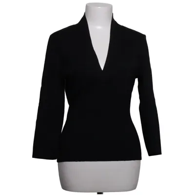 Sweater (Black) from White House Black Market Elastane, Silk