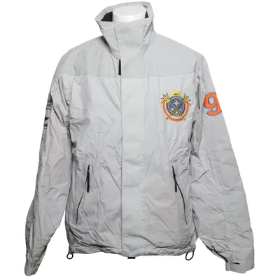 Allvädersjacka (Grå) från Ocean Works Polyamid, Polyester