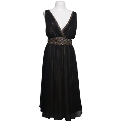 Evening gown (Black, Gold) from Principles Polyester
