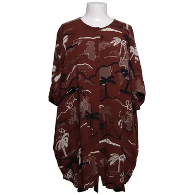 Jurk (Bruin, Zwart, Wit) van Monki Viscose