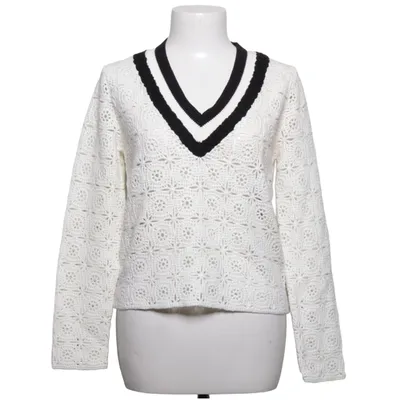 Pull-over (Blanc, Noir) de Claudie Pierlot Coton, Polyester