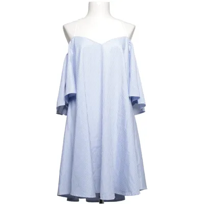 Jurk (Blauw, Wit) van Jubylee Katoen, Polyester